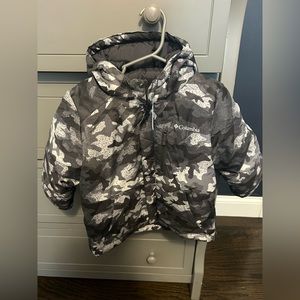 Toddler camo winter jacket